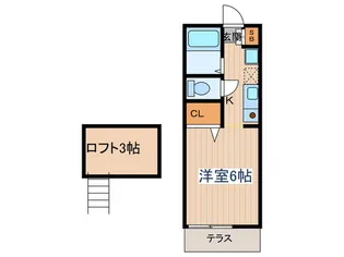 リラ・ハウス【1階】の間取り