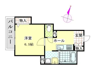 ソレアーレ三浦海岸B棟【2階】の間取り