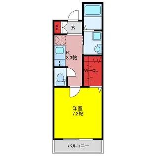 MOTUL26【1階】の間取り