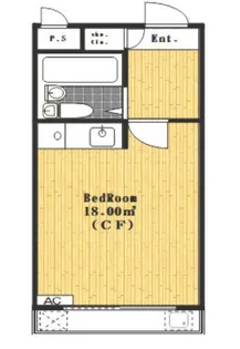 シテイパレス相模原【1階】の間取り