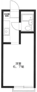 コスモス祖師谷【2階】の間取り