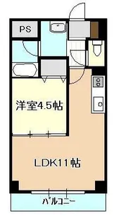 プライムスクエア女池【2階】の間取り