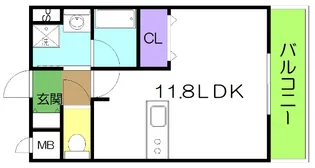 レアシス【5階】の間取り