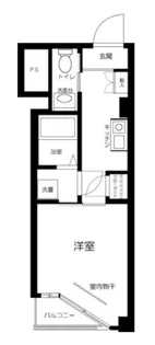 インペリアル赤坂フォーラム【5階】の間取り