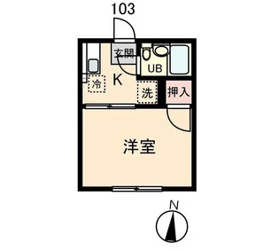 Court IKEGAMI【1階】の間取り