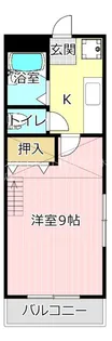 Willow布橋【3階】の間取り