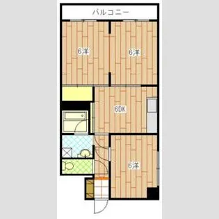 新中広ビル【4階】の間取り