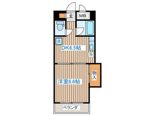 フローセラス銀杏町【2階】の間取り
