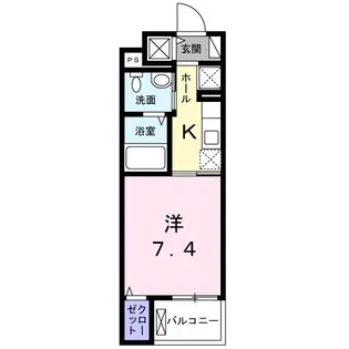 Central Grace K【2階】の間取り