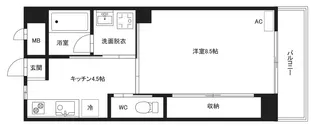 M・ルクプル【2階】の間取り