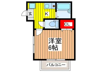 カ-サ・グラナ-ト【2階】の間取り