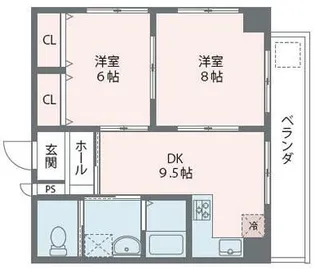 グランフロント東吉野【6階】の間取り