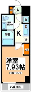 アペルト西新宿【4階】の間取り