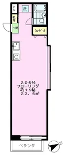 カーサ吉祥寺【3階】の間取り