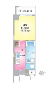 ライズ・タイパナ【2階】の間取り