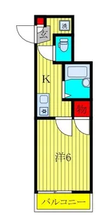 ドリーム キャステル【2階】の間取り