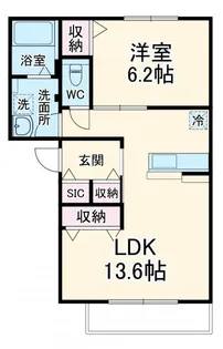 Laforet Livre【2階】の間取り