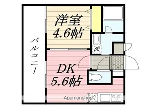 Deer Mum【2階】の間取り