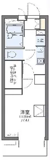 レオパレスヴィヴレ【2階】の間取り