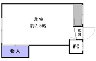 清水荘【2階】の間取り