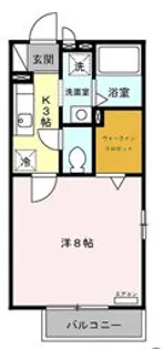サン ファレノ【2階】の間取り