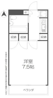 三協グリーンコート落合駅前第2【2階】の間取り