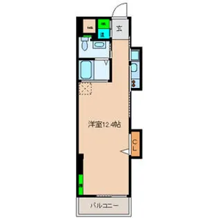 COZY【9階】の間取り
