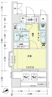 メインステージ南麻布IV【6階】の間取り