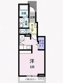 ボスケット【1階】の間取り