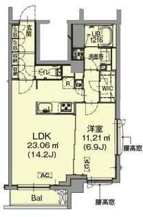 不二美屋III【7階】の間取り
