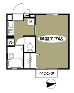 Merry和泉【2階】の間取り