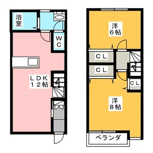 Le putite montagne【2階】の間取り