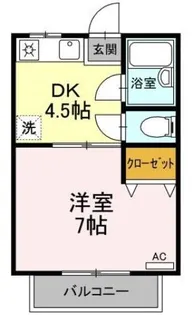プレジール南昭和【2階】の間取り