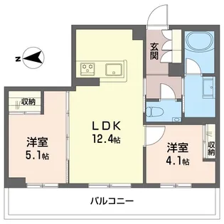 【新築】ホクレアセンター北【SHM】【1階】の間取り