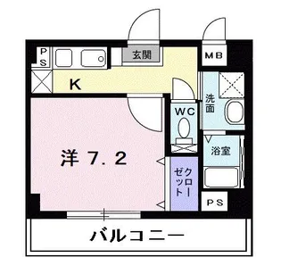 ヴェルメイユ【3階】の間取り