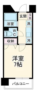 フォンテーヌ21【2階】の間取り