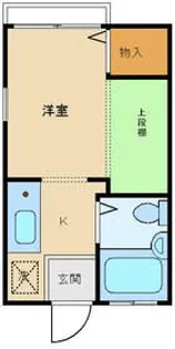 ミルフィーユ市川【2階】の間取り