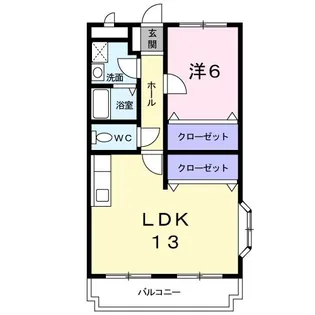 湘南第一ホーワマンション【3階】の間取り
