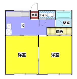ひかりマンション【2階】の間取り