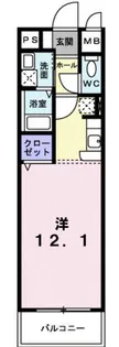 ポールスター【3階】の間取り