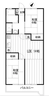 パークサイド善福寺【2階】の間取り