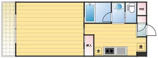フォンテーヌやはぎI【3階】の間取り