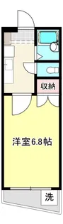 ジュネス国府【4階】の間取り