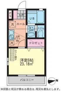 マイメゾン船橋法典【2階】の間取り