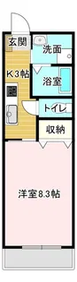 West River II【1階】の間取り