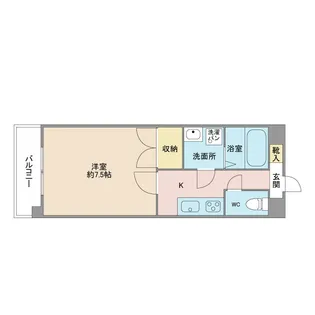 トレステーラ三芳【2階】の間取り