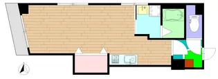 島田ビル【4階】の間取り