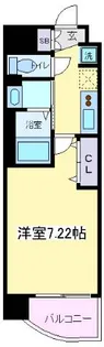 大阪府大阪市住吉区山之内1【マンション】の間取り