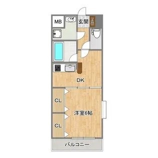 サンヴィレッジ【2階】の間取り