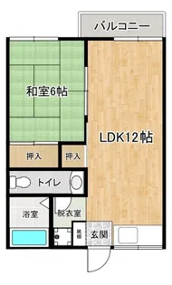 コーポあじさい【2階】の間取り